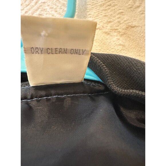 VTG Robert Stock Ltd Quilted Silk Bomber Jacket Retro Paisley Blue Multi-Color L - Picture 11 of 12